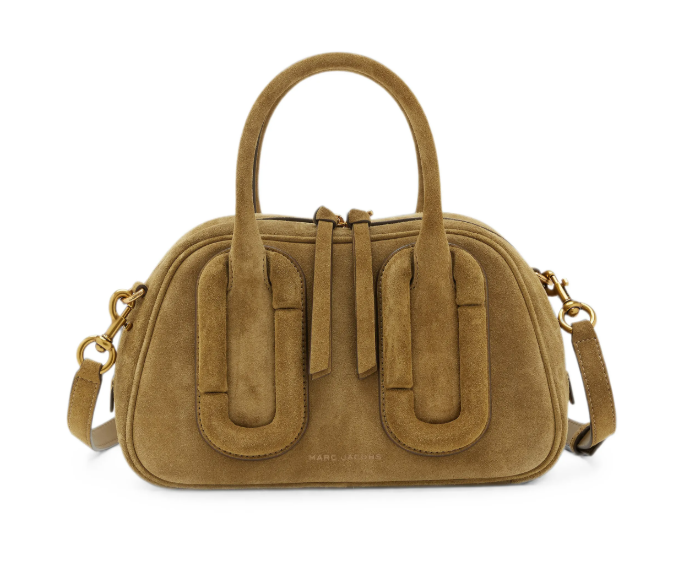 Marc Jacobs Babe Top Handle Bag – حقيبة نسائية من الجلد السويدي - صورة 3
