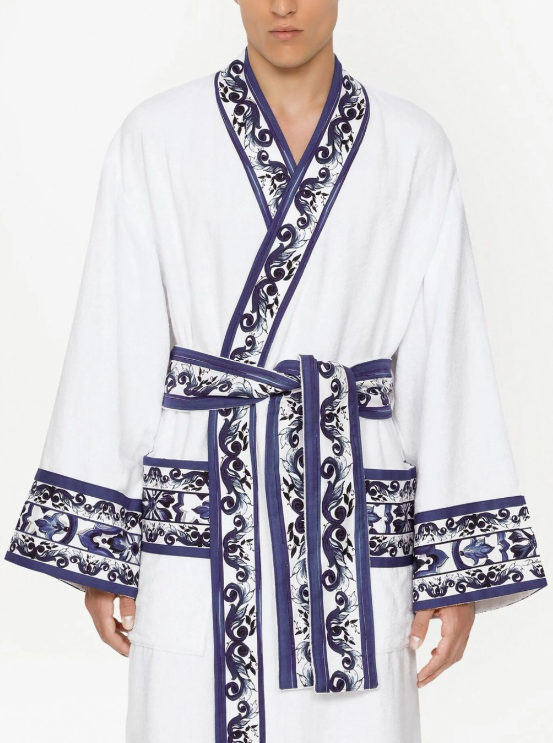 Dolce & Gabbana روب إستحمام تيري