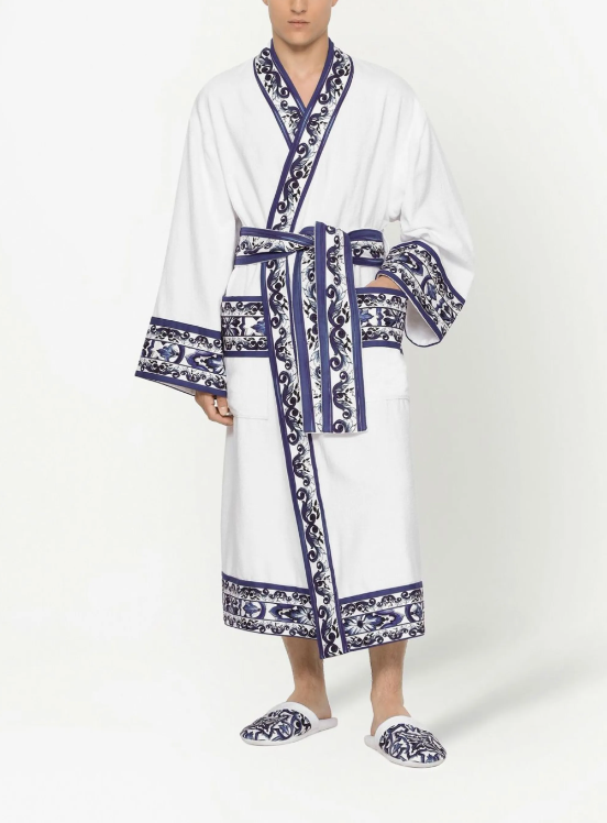 Dolce & Gabbana روب إستحمام تيري - صورة 3